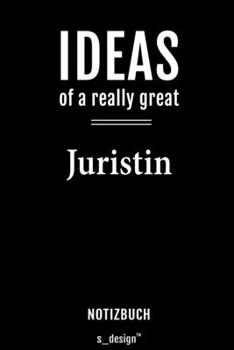 Notizbuch für Juristen / Jurist / Juristin: Originelle Geschenk-Idee [120 Seiten  liniertes blanko Papier] (German Edition)