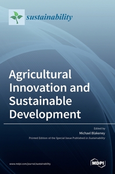 Hardcover Agricultural Innovation and Sustainable Development Book