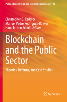 Paperback Blockchain and the Public Sector: Theories, Reforms, and Case Studies Book