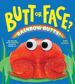 Hardcover Butt or Face? Volume 5: Rainbow Butts Book