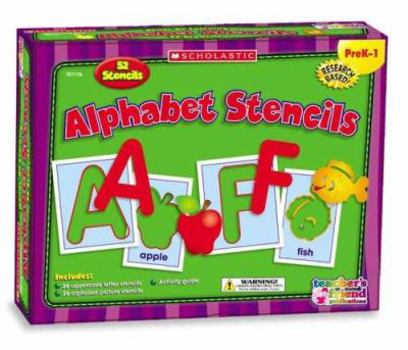 Paperback Alphabet Stencils Book
