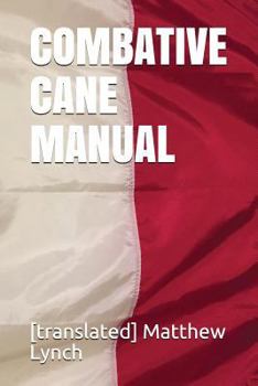 Paperback Combative Cane Manual Book