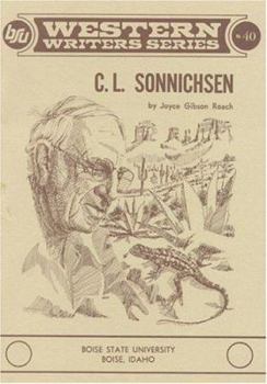 Paperback C L Sonnichsen (Western Writers Ser No. 40) Book