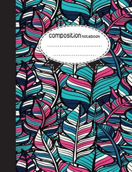 Paperback Composition Notebook, 8.5 x 11, 110 pages: Boho Style: (School Notebooks) Book