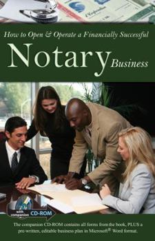 Paperback How to Open & Operate a Financially Successful Notary Business [With CDROM] Book