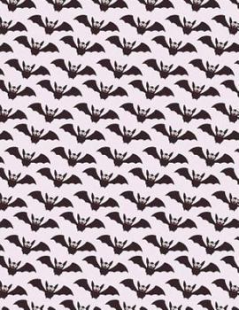 Paperback Bats Notebook Large Size 8.5 x 11 Ruled 150 Pages Book