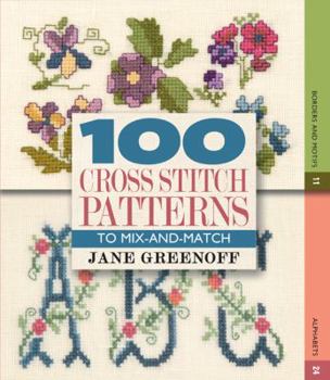 Spiral-bound 100 Cross-Stitch Patterns: To Mix-And-Match Book