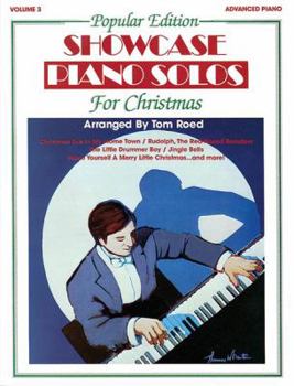 Paperback Showcase Piano Solos for Christmas, Vol 3: Popular Edition Book