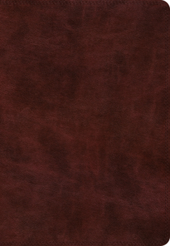 Imitation Leather ESV Super Giant Print Bible (Trutone, Burgundy) [Large Print] Book