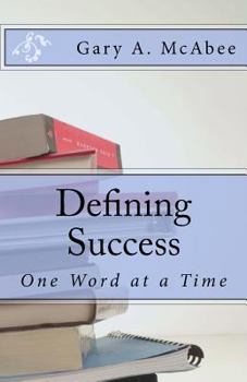 Paperback Defining Success: One Word At a Time Book