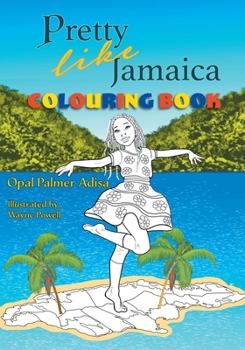 Paperback Pretty Like Jamaica Coloring and Activity Book