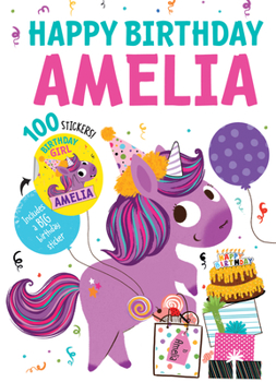 Hardcover Happy Birthday Amelia Book
