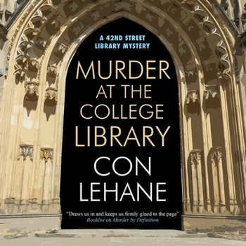 Audio CD Murder at the College Library Book