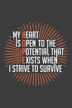 Writing About My Health Journey with Complex Regional Pain Syndrome: College Ruled Notebook (Hope Sunburst Cover)