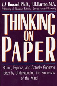 Paperback Thinking on Paper Book