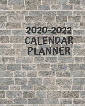 2020-2022 Three Year Planner: 36-Month Calendar | Schedule Organizer | Diary Journal Notebook | Super useful notebook where you can track any activity ... three years! Great gift! (Multi-Year Planner)