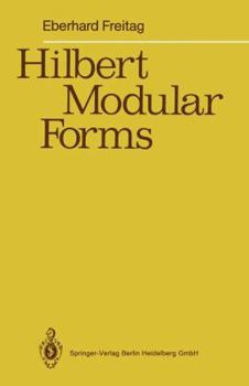 Paperback Hilbert Modular Forms Book