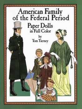 Paperback American Family of the Federal Period Paper Dolls Book