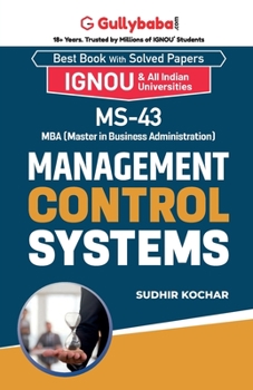 Paperback MS-43 Management Control Systems Book