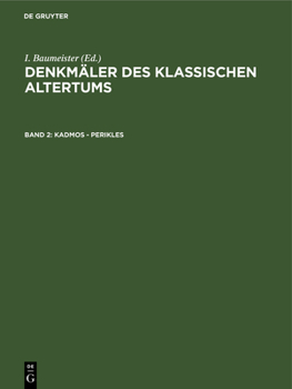 Hardcover Kadmos - Perikles [German] Book