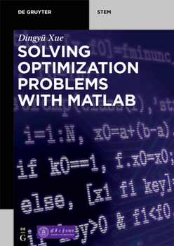 Paperback Solving Optimization Problems with Matlab(r) Book