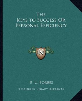 Keys to Success or Personal Efficiency