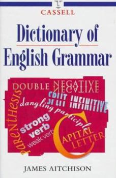 Hardcover Cassell Dictionary of English Grammar Book