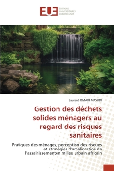 Paperback Gestion des déchets solides ménagers au regard des risques sanitaires [French] Book