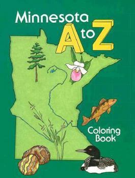 Paperback Minnesota A to Z: Coloring Book