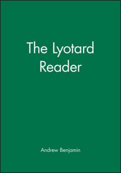 Paperback Lyotard Reader Book