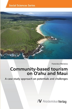 Paperback Community-based tourism on O'ahu and Maui Book