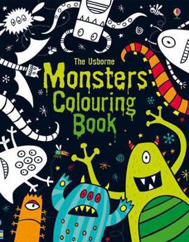 Paperback Monsters Colouring Book