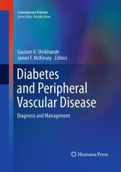 Paperback Diabetes and Peripheral Vascular Disease: Diagnosis and Management Book