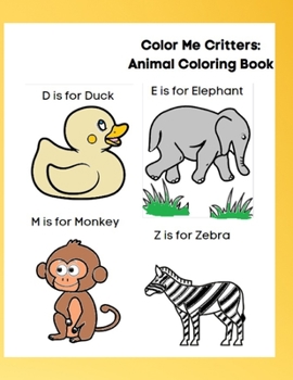 Paperback Coloring Me Critters: Animal Coloring Book