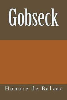 Paperback Gobseck Book