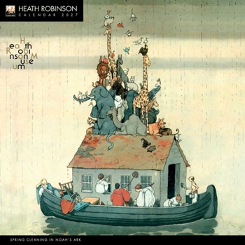 Calendar Heath Robinson Wall Calendar 2027 (Art Calendar) Book