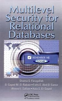 Hardcover Multilevel Security for Relational Databases Book