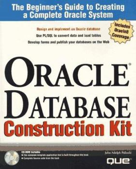 Paperback Oracle Database Construction Kit Book