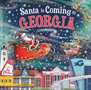 Hardcover Santa Is Coming to Georgia Book