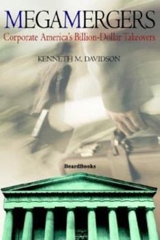 Paperback Megamergers: Corporate America's Billion-Dollar Takeovers Book