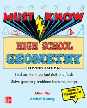 Paperback Must Know High School Geometry, Second Edition Book