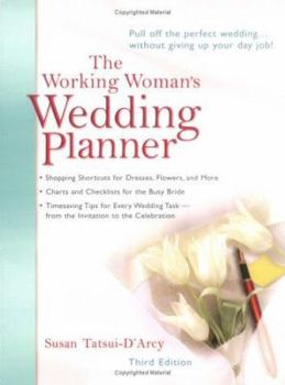 Paperback The Working Woman's Wedding Planner [With Comb] Book