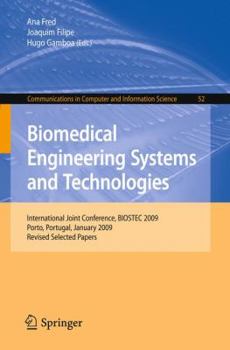 Paperback Biomedical Engineering Systems and Technologies Book