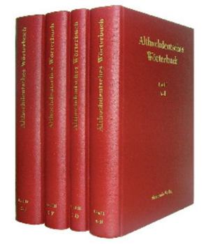 Hardcover Althochdeutsches Wörterbuch. Band II: C-D: Reprint [German] Book