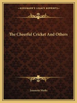 Paperback The Cheerful Cricket And Others Book