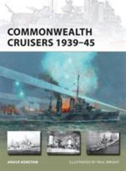 Paperback Commonwealth Cruisers 1939-45 Book