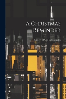 Paperback A Christmas Reminder Book