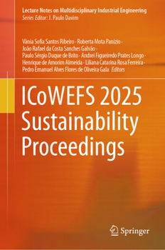 Hardcover Icowefs 2025 Sustainability Proceedings Book