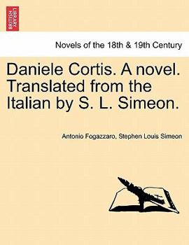 Paperback Daniele Cortis. a Novel. Translated from the Italian by S. L. Simeon. Book