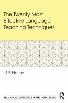 Paperback The Twenty Most Effective Language Teaching Techniques Book